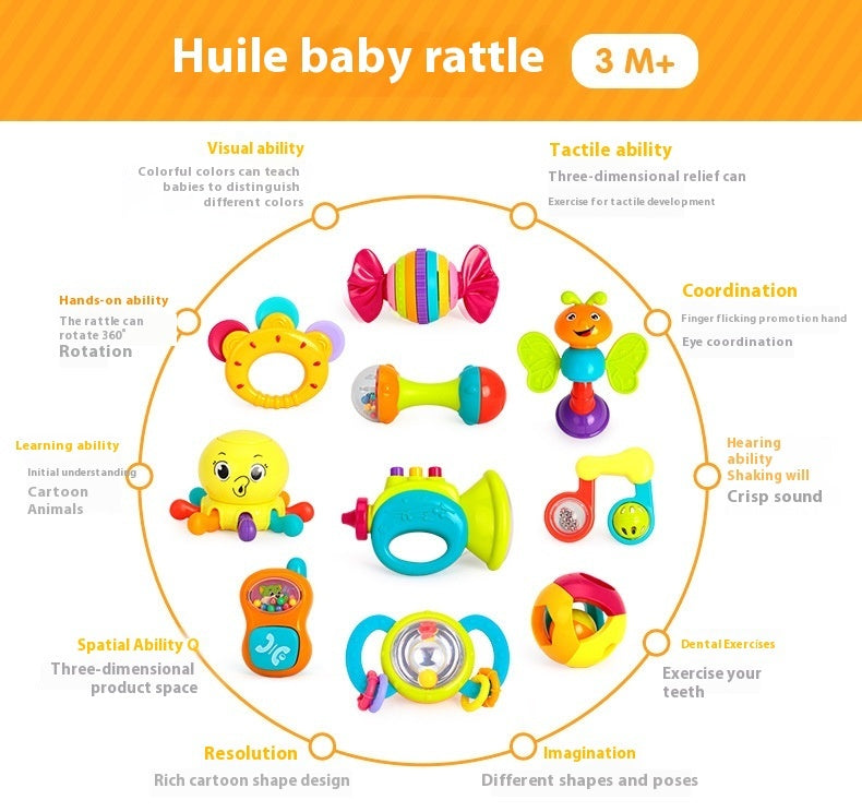 Baby Rattle Baby Hand Grasping Toy