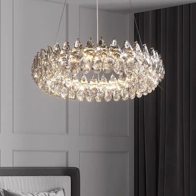 Crystal Modern Room French Villa Restaurant Lamps