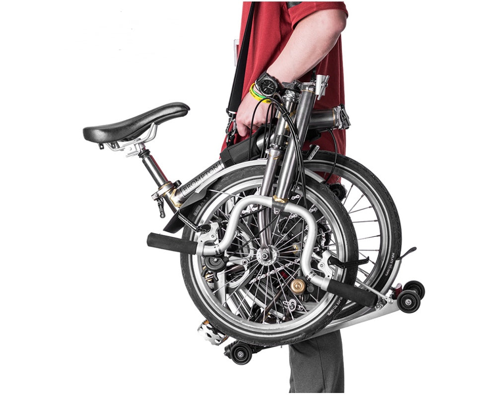 Folding bike handle