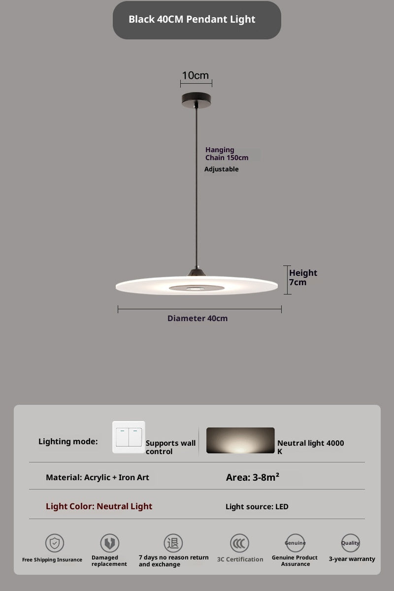 Modern Minimalist Chandelier With A Light-luxury Nordic Aestheticcreative Lighting For A Sleek Understated Look