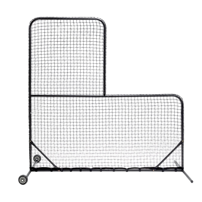 Type Baseball Hitting Cage Net, Wheeled Baseball Pitching Net 84 Inches High X 84 Inches Wide, With 42 Inches X 42 Inches Opening, Including Tote Bag, Prohibited Platform Temu