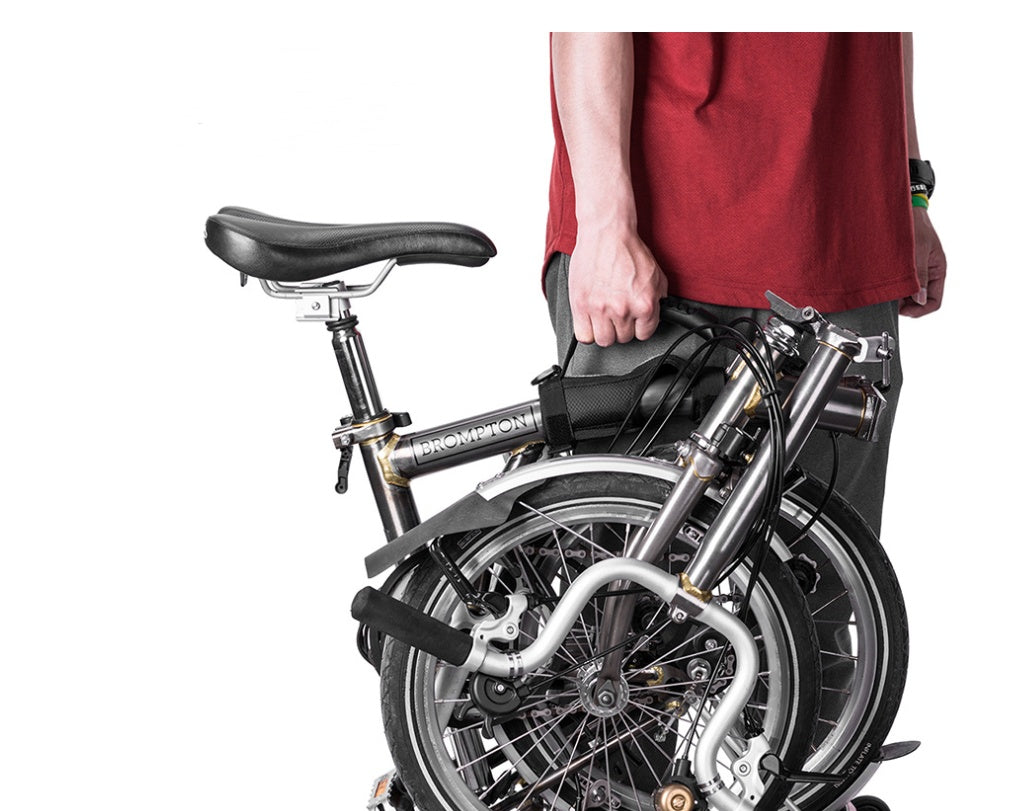 Folding bike handle
