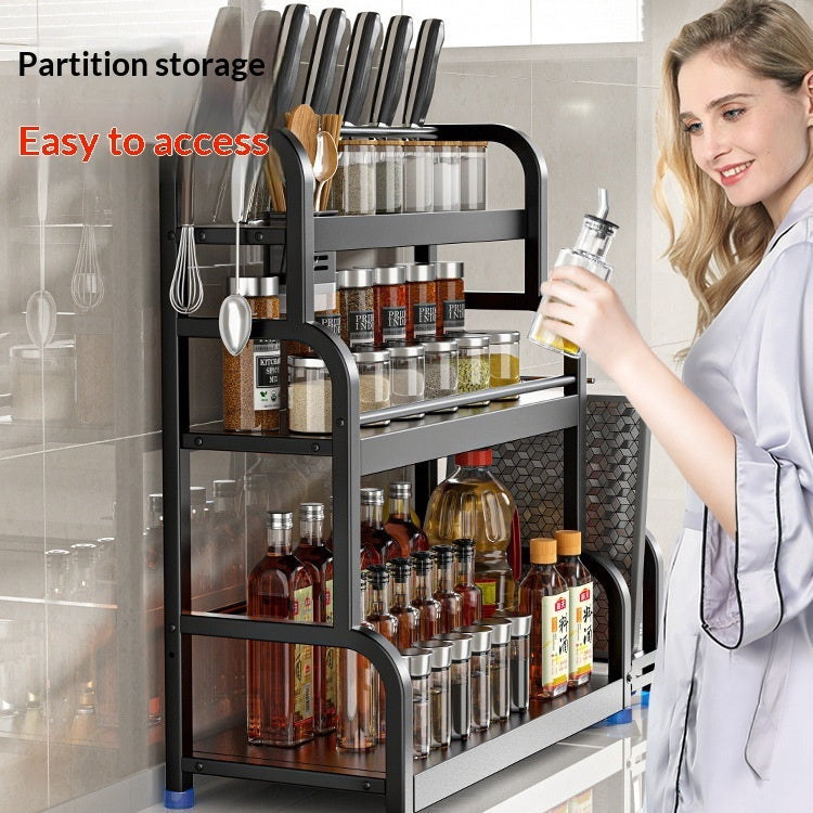 Kitchen Storage Shelf Floor Storage Rack