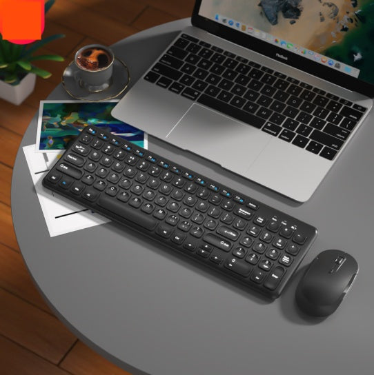 Office Thin Silent Computer Notebook Keyboard And Mouse