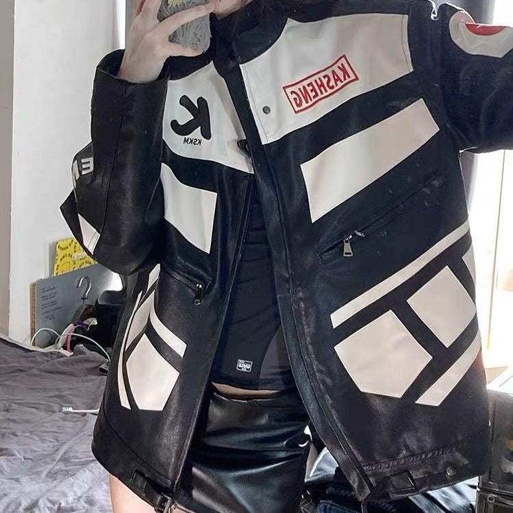 Women's Fashion Retro Baseball Jacket