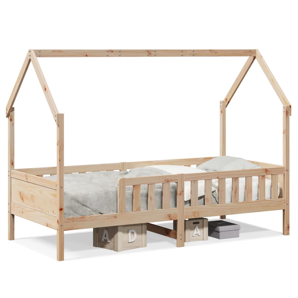 Children's Bed House Bed Solid Pine Wood   Children's Bed House Bed