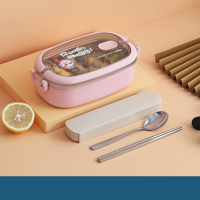 Portable Office Worker, Lightweight Insulated Lunch Box, Partition Type