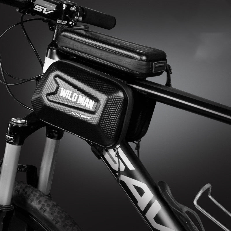 Hard shell bike bag