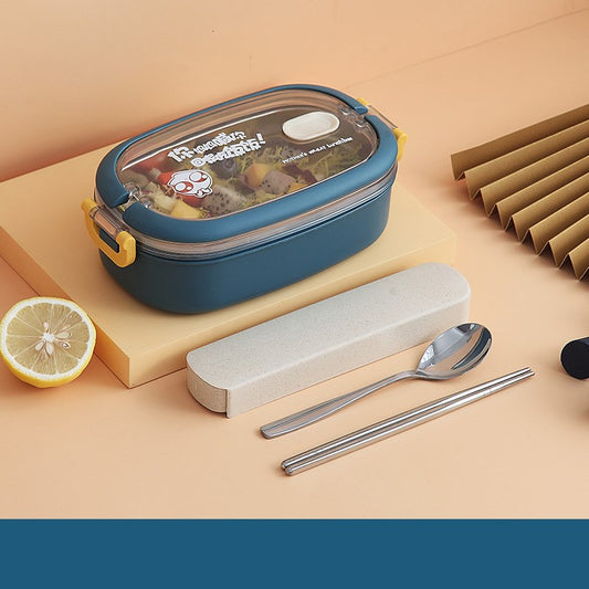 Portable Office Worker, Lightweight Insulated Lunch Box, Partition Type