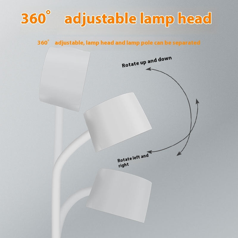 Intelligent Wireless Charging Lamp Digital Display Time Eye-protection Lamp