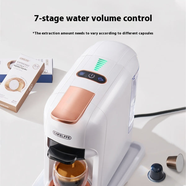 5-in-1 Capsule Coffee Machine Automatic Small Household Coffee Machine