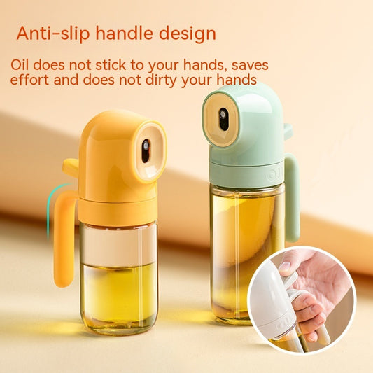 Glass Spray Oil Bottle Jar Anti-leakage Air Fryer