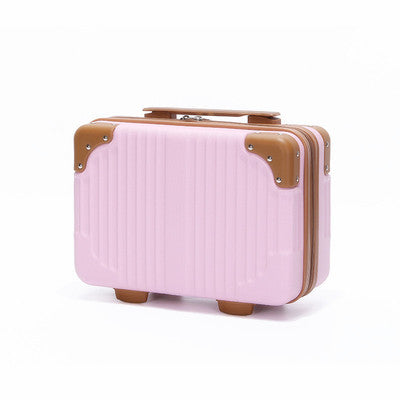 Portable Suitcase Female Small 14-inch MMakeup Box