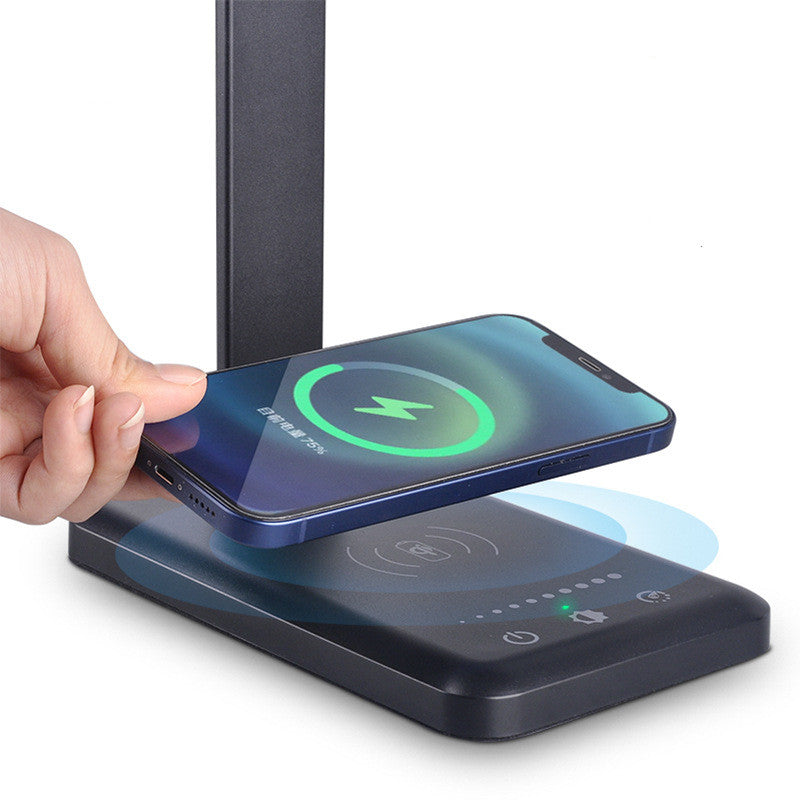 Wireless Charging Desk Lamp Folding Student Eye Protection