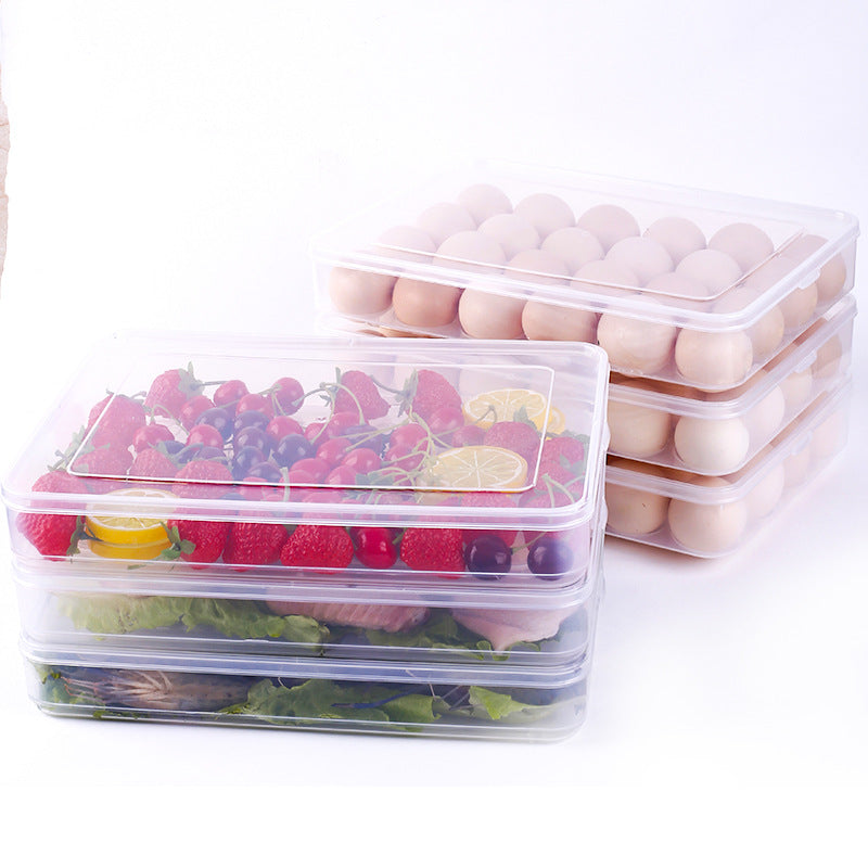 Kitchen Plastic Household Egg Storage Box