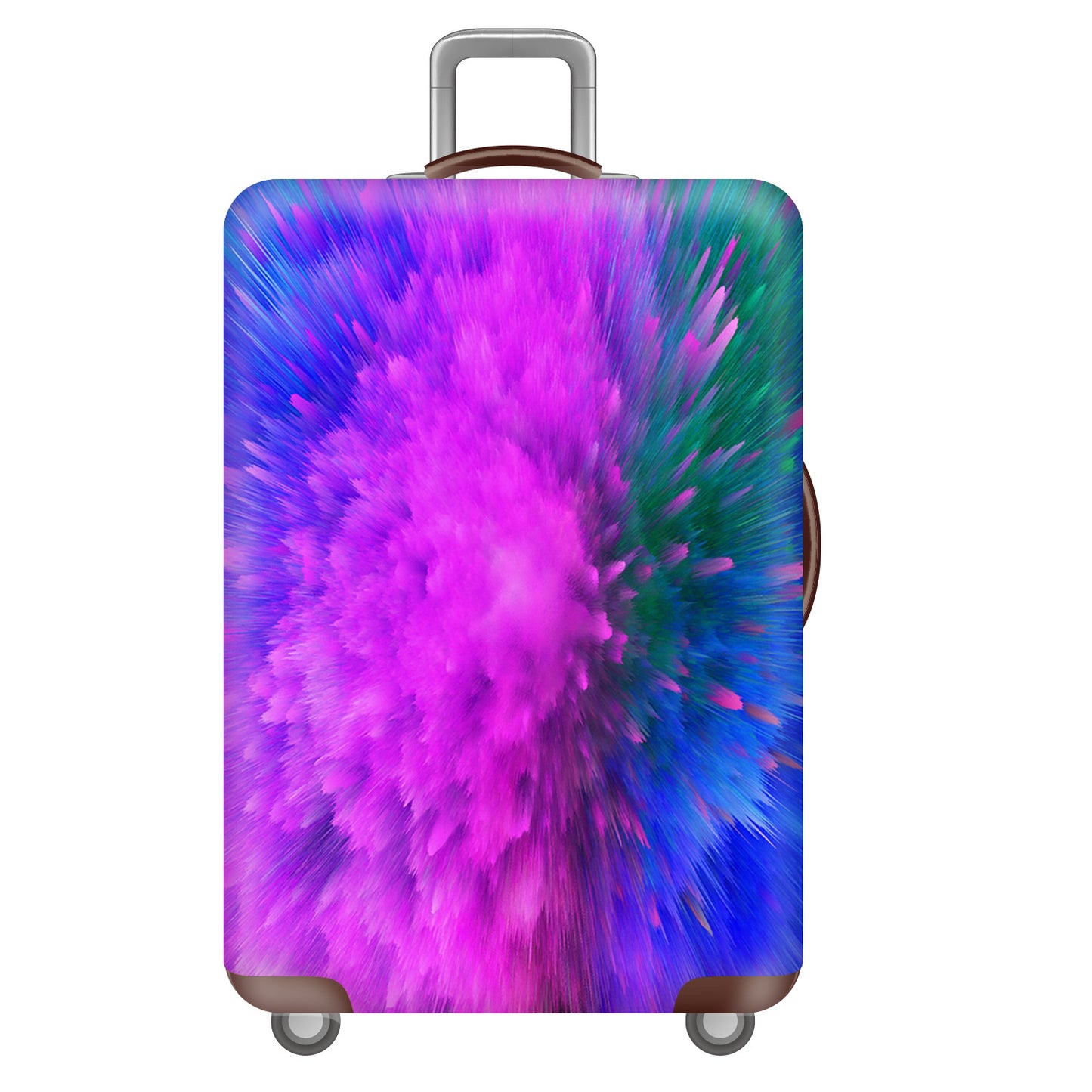 Polyester Suitcase Cover Suitcase Pull Rod