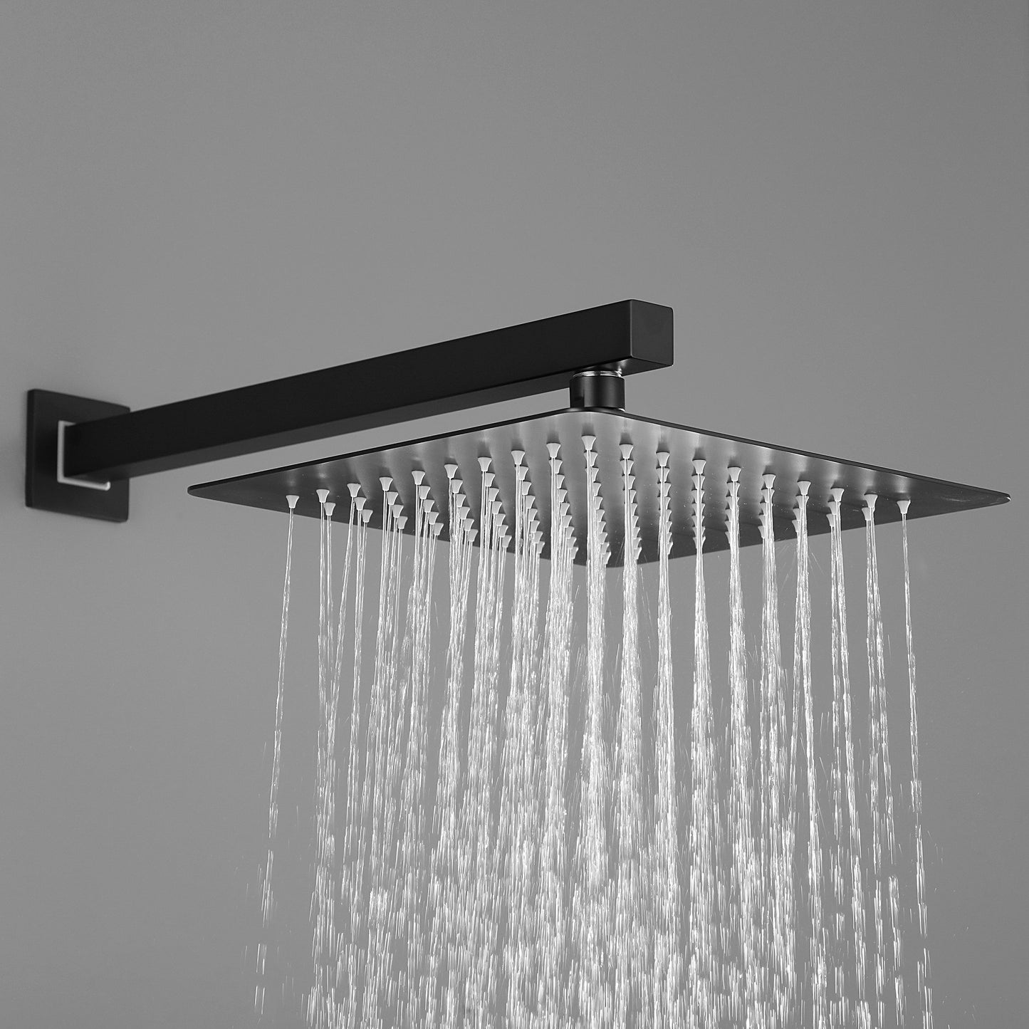 10 Inch Shower Head Bathroom Luxury Rain Shower Complete Combo Set Wall Mounted
