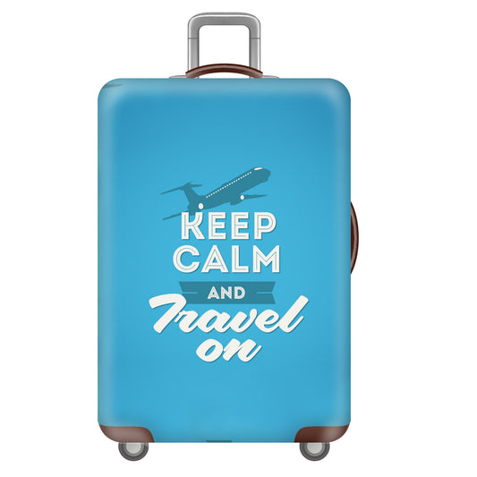 Polyester Suitcase Cover Suitcase Pull Rod