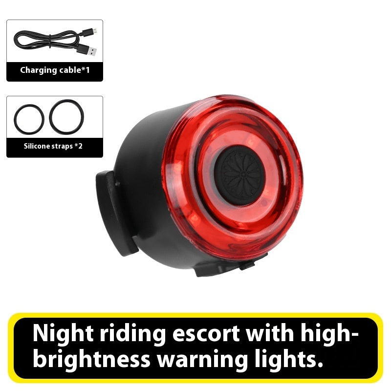 Round Bike Warning Lights Mountain Bike Outdoor Night Riding