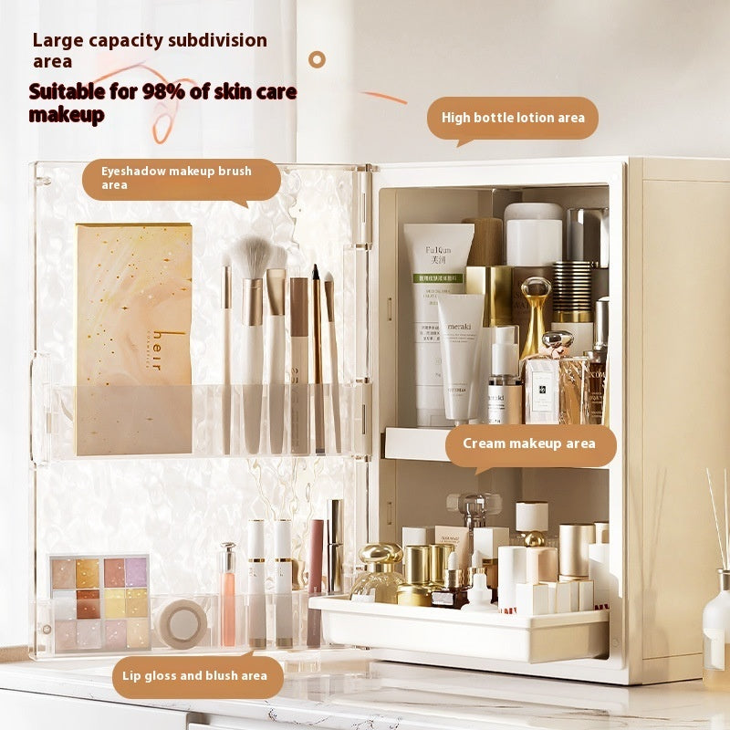 Foldable Desktop Storage Rack Cosmetics Storage Box