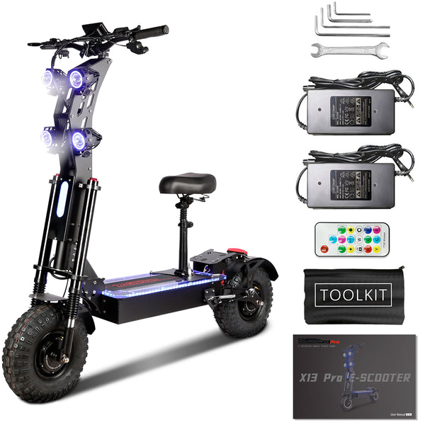 X14 High Power 13 Inches Off-road Wheel 5000W Motor Eletric Scooter