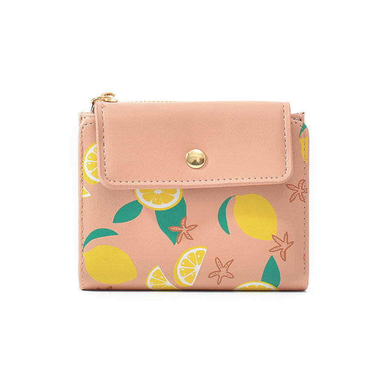 Women's Fashion Simple Tri-Fold Wallet Coin Purse