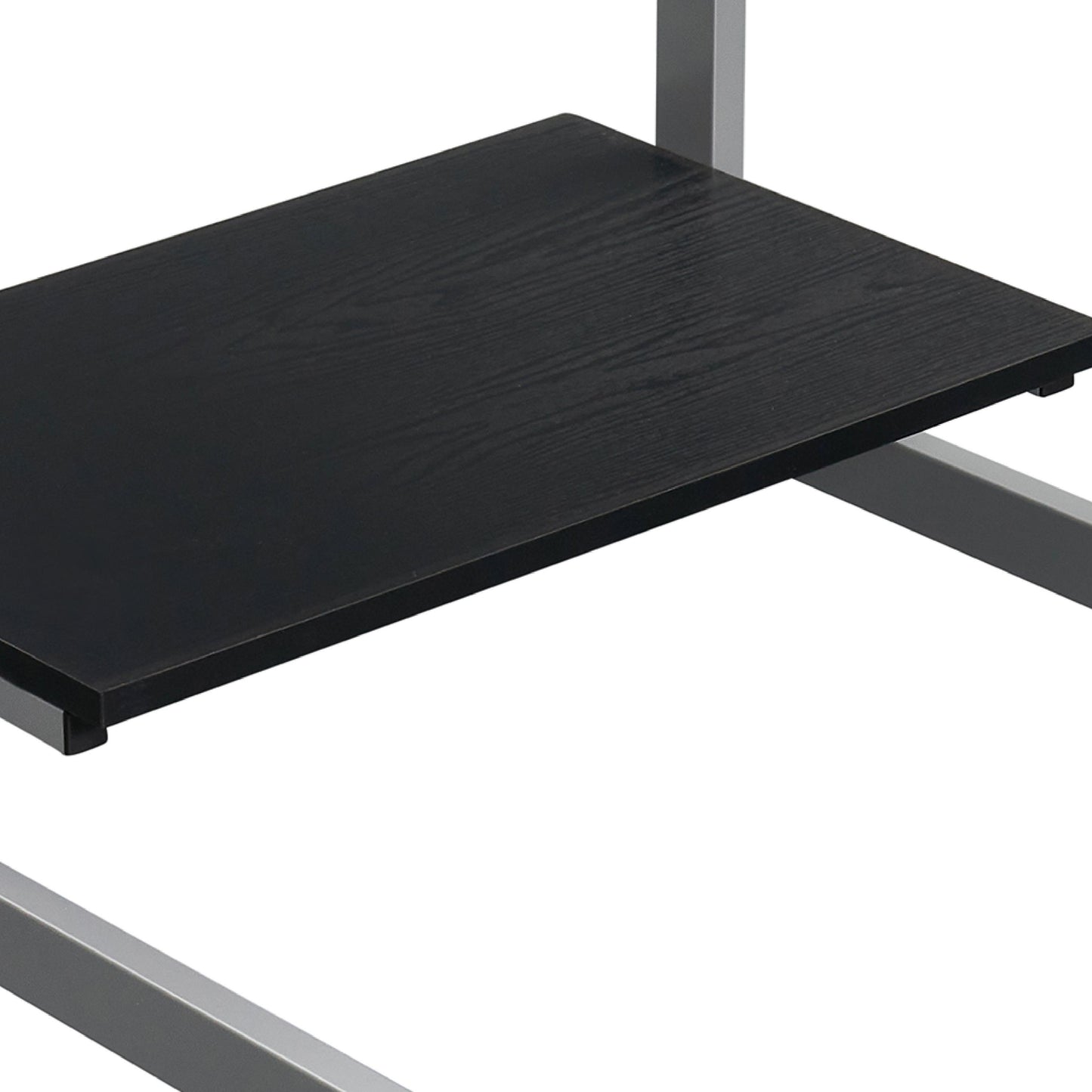Compact Computer Cart With Storage Space, Dark Coffee Color,Prohibited Platform Amazon