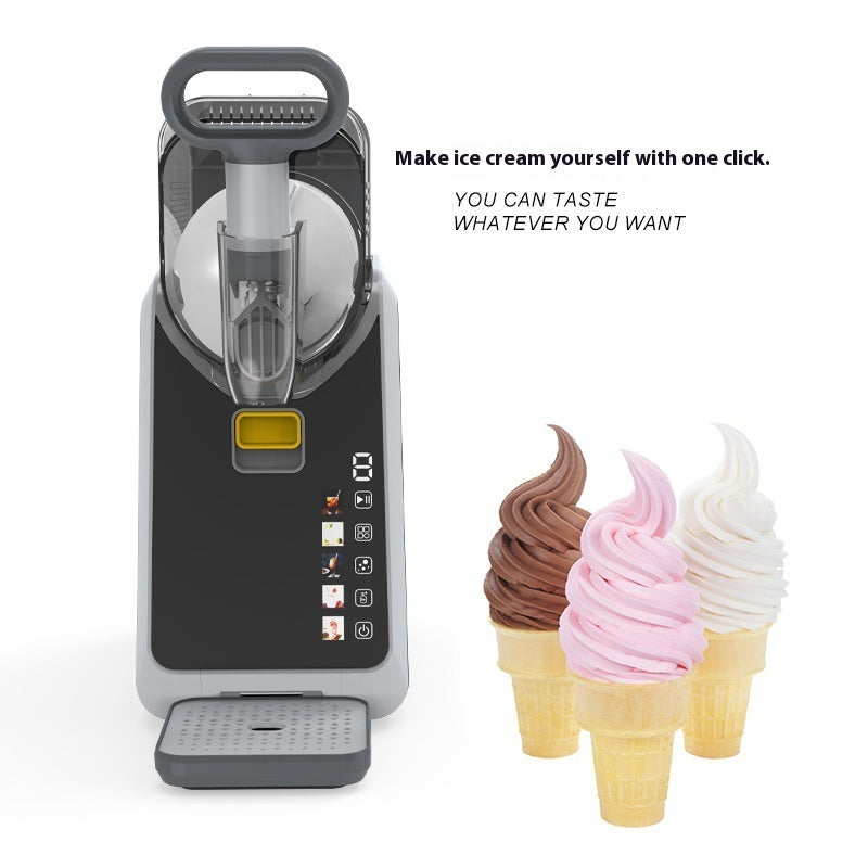 Ice Cream Machine Commercial Ice Cream Melting Snow
