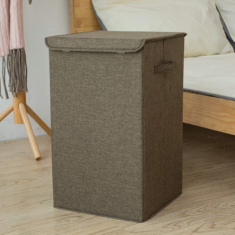 Household Three-dimensional Foldable Clothes Storage Basket
