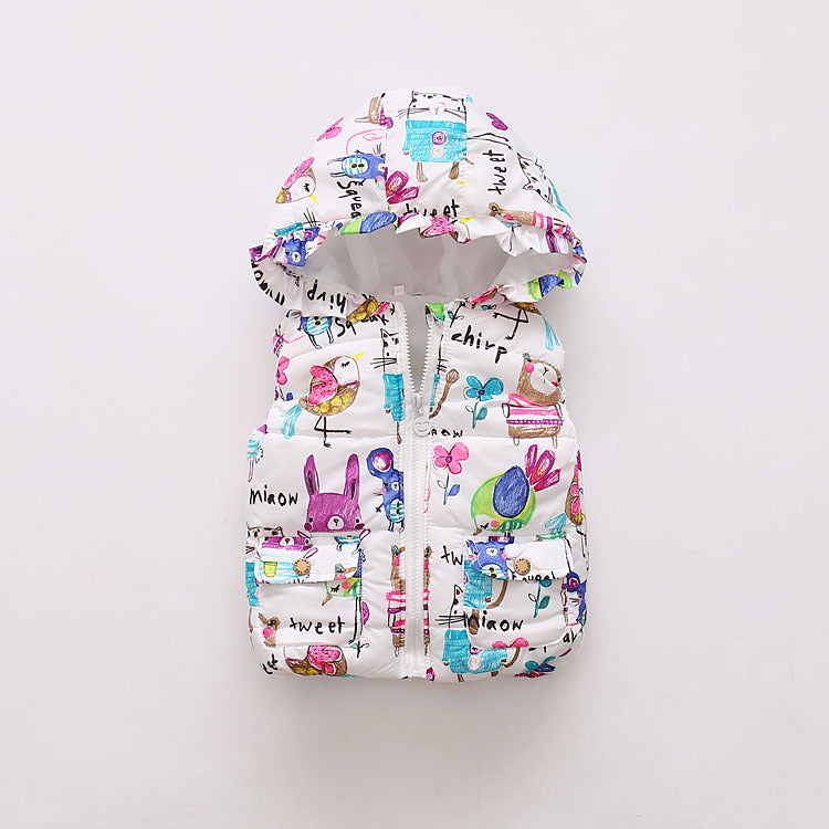 Children's Cardigan Polyester Jacket