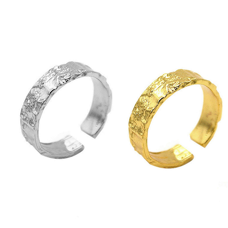 Folded tinfoil ring
