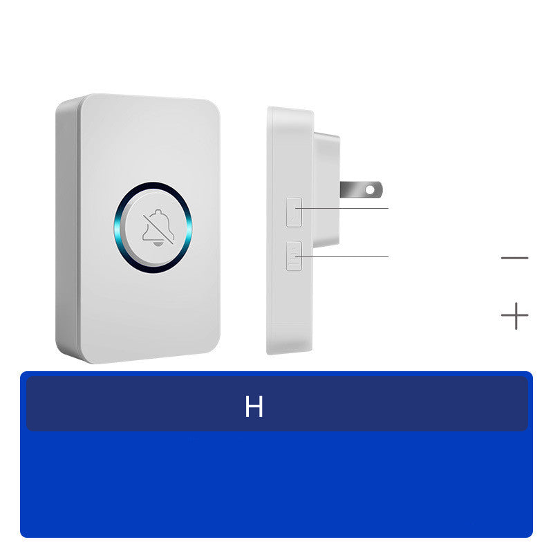 Home One For With Two Electronic Remote Control Wireless Doorbell Smart Door