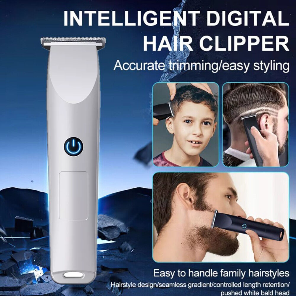 Men's Electric Beard Shaver Trimmer Razor Rechargeable Hair Shaving Machine USB
