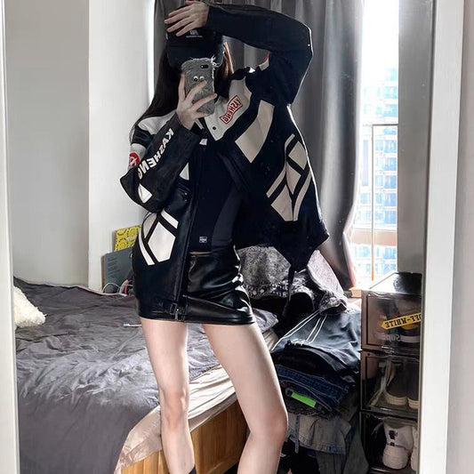 Women's Fashion Retro Baseball Jacket