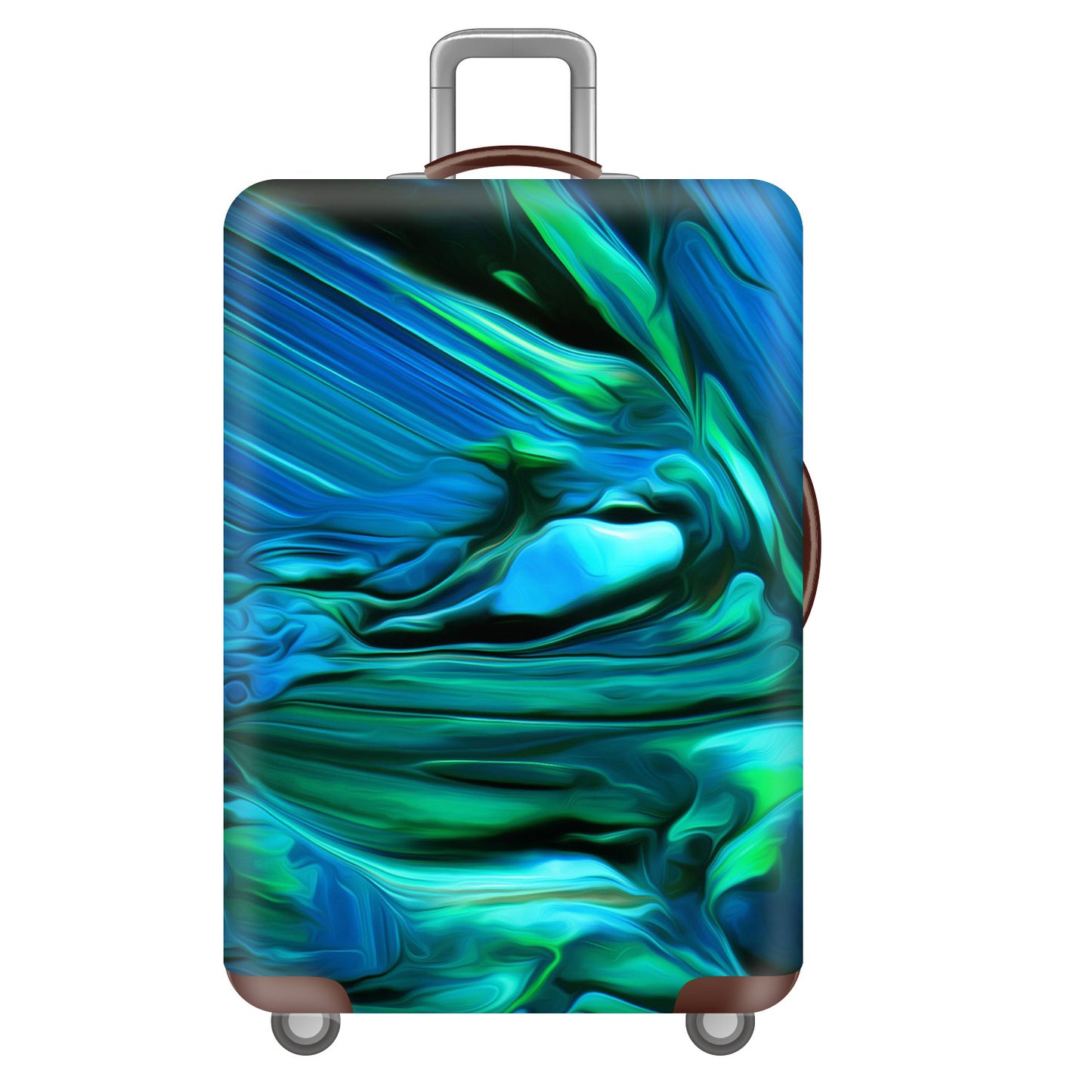Polyester Suitcase Cover Suitcase Pull Rod