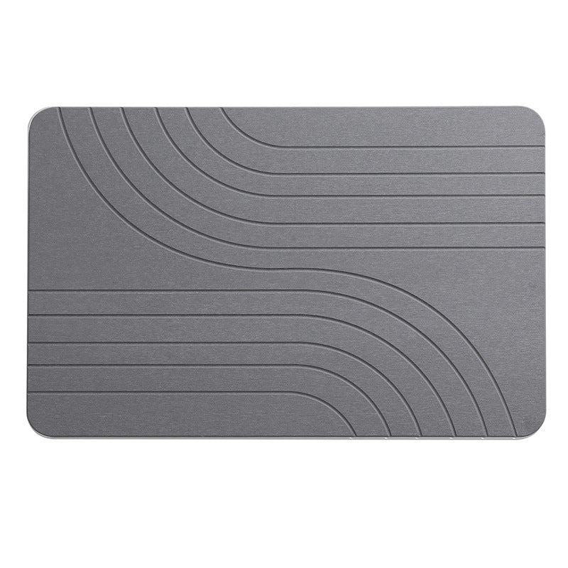Bathroom Mat Hard Pad Diatomite Absorbent