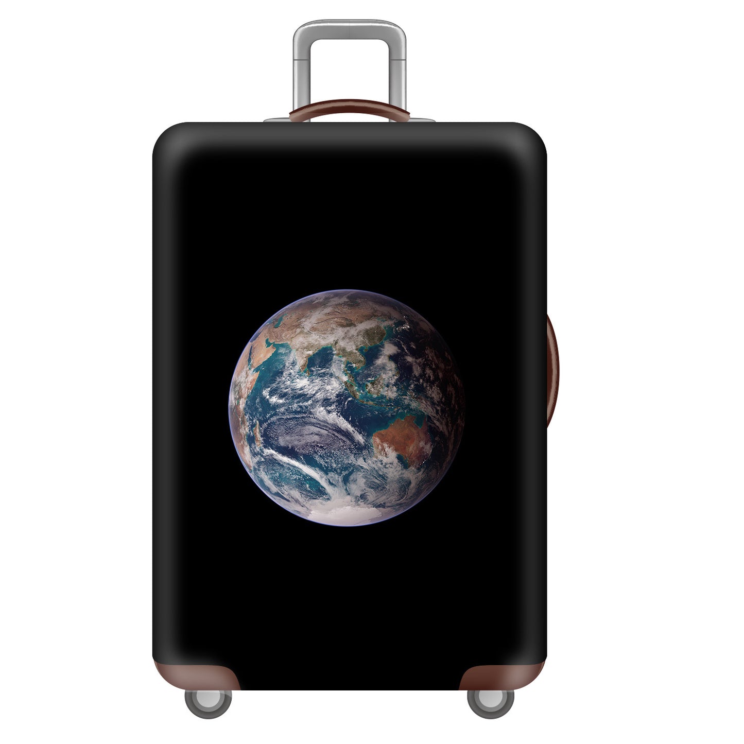 Polyester Suitcase Cover Suitcase Pull Rod