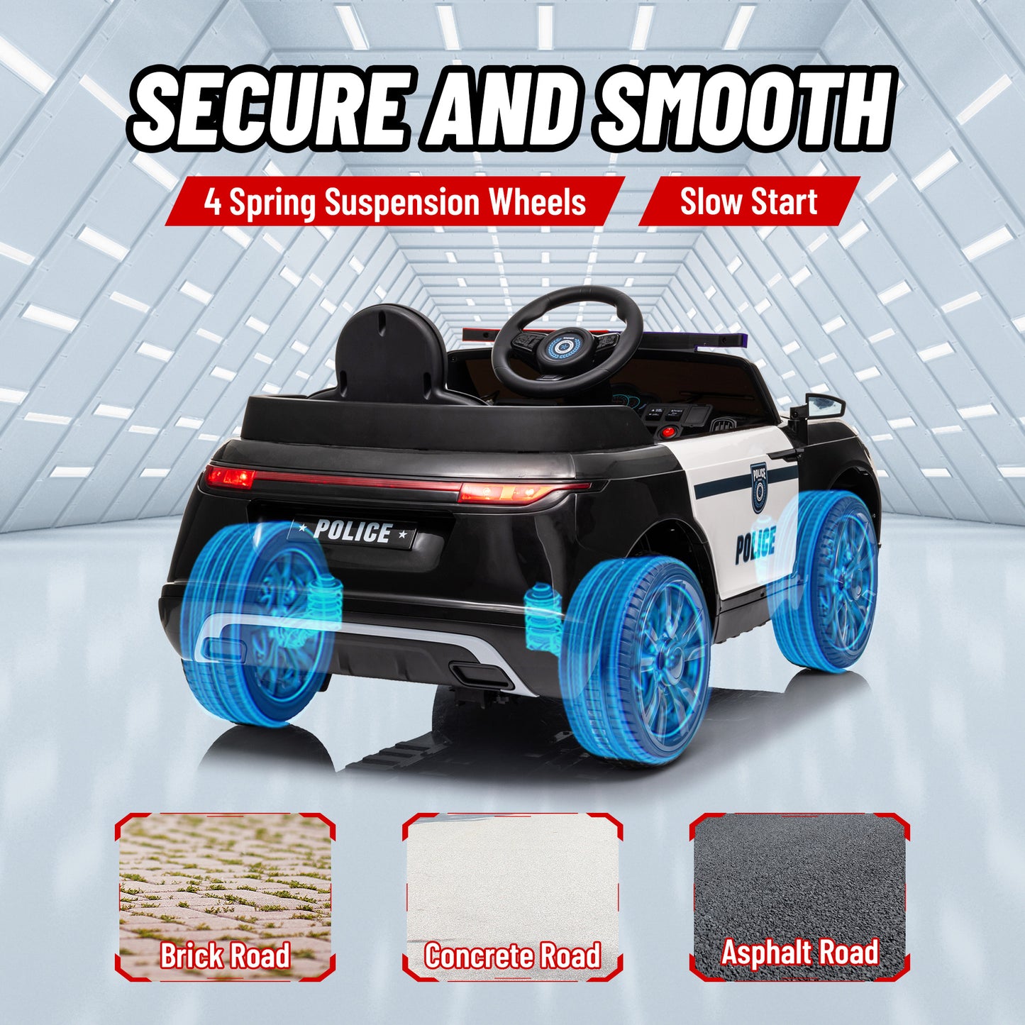 12V Kids Ride on Car w/ Remote Control