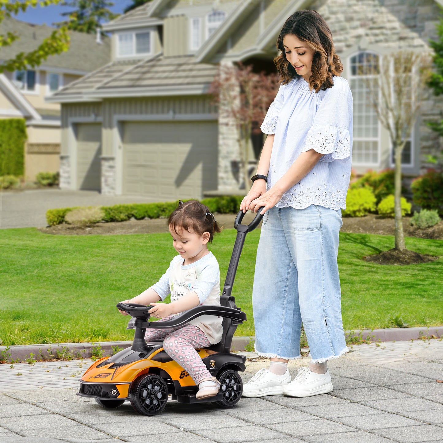 Toddler Push Car