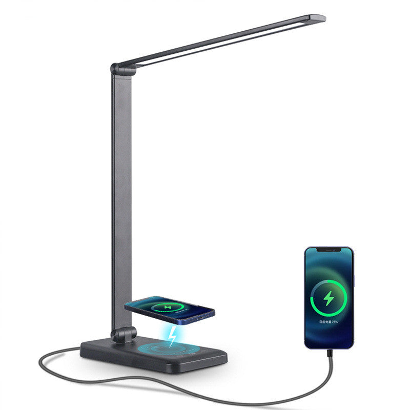 Wireless Charging Desk Lamp Folding Student Eye Protection