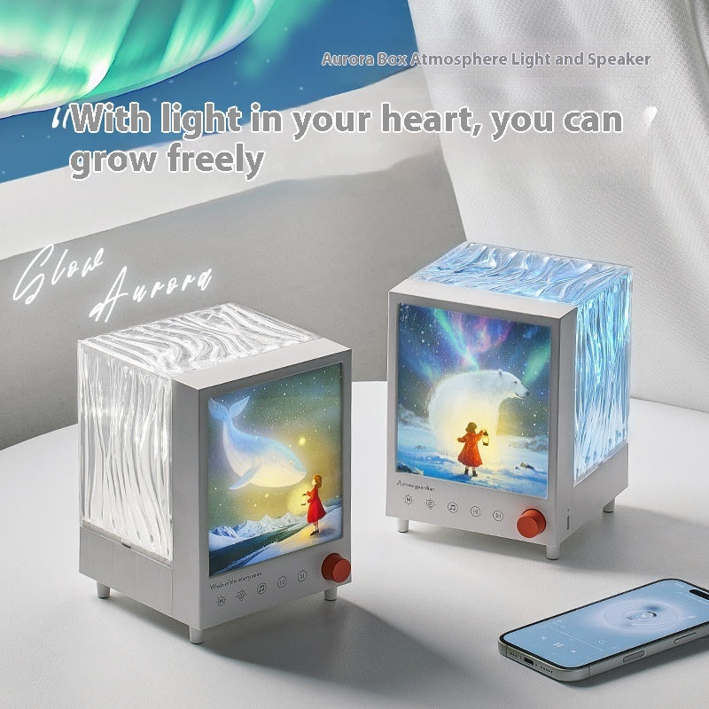 Aurora Treasure Box Atmosphere Projection Lamp Creative