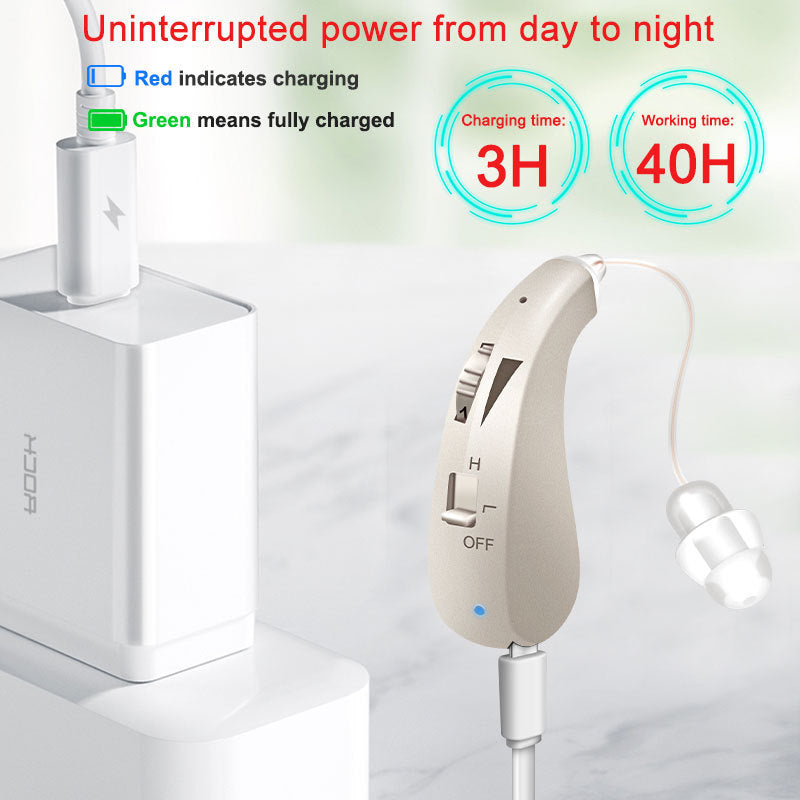 BTE Invisible Rechargeable Hearing Aid