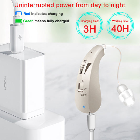 BTE Invisible Rechargeable Hearing Aid