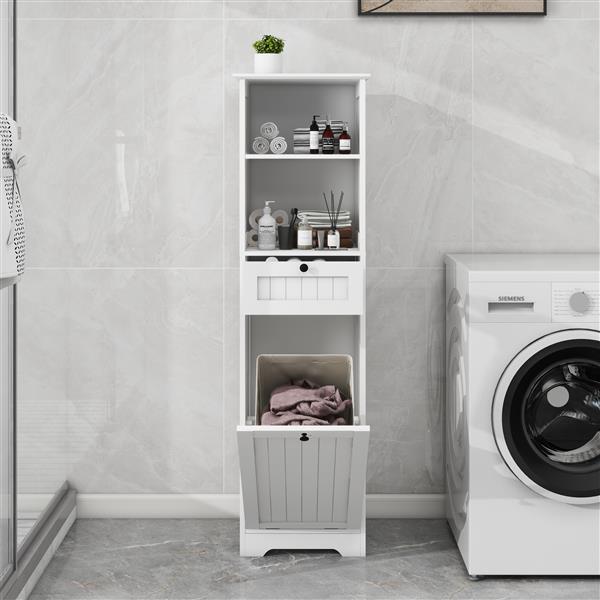 Single Compartment Single Drawer Inclined Laundry Classification Cabinet, Prohibited Platform Temu