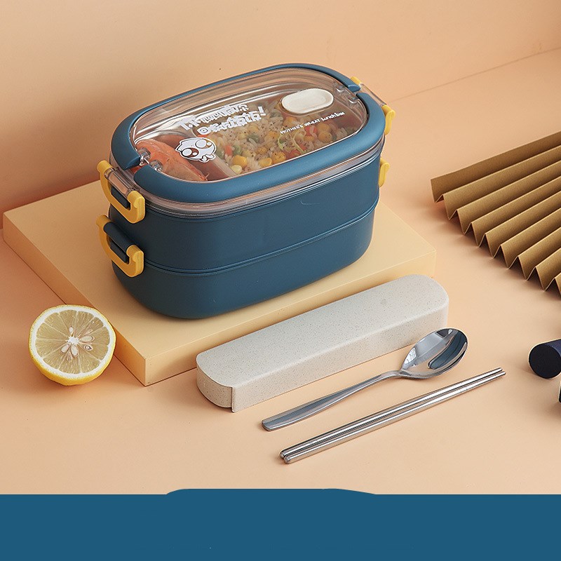 Portable Office Worker, Lightweight Insulated Lunch Box, Partition Type