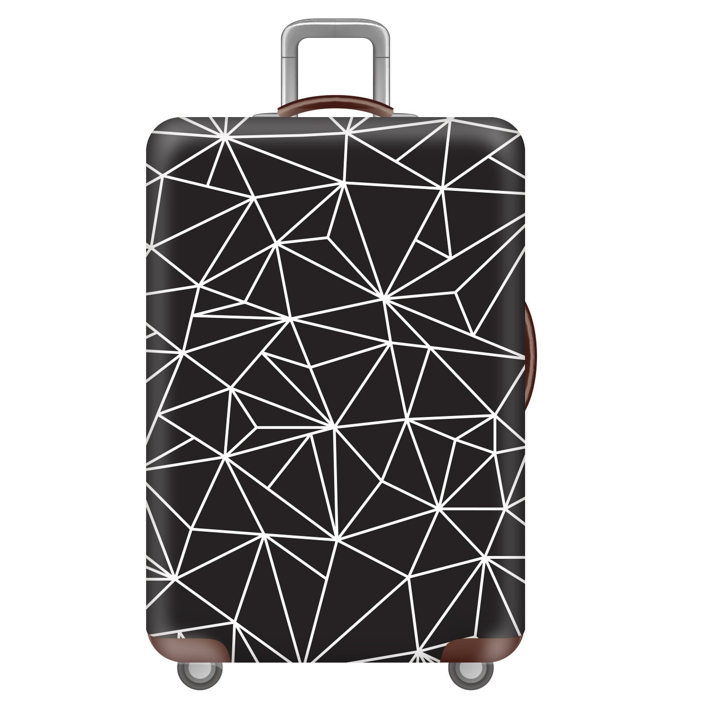Polyester Suitcase Cover Suitcase Pull Rod