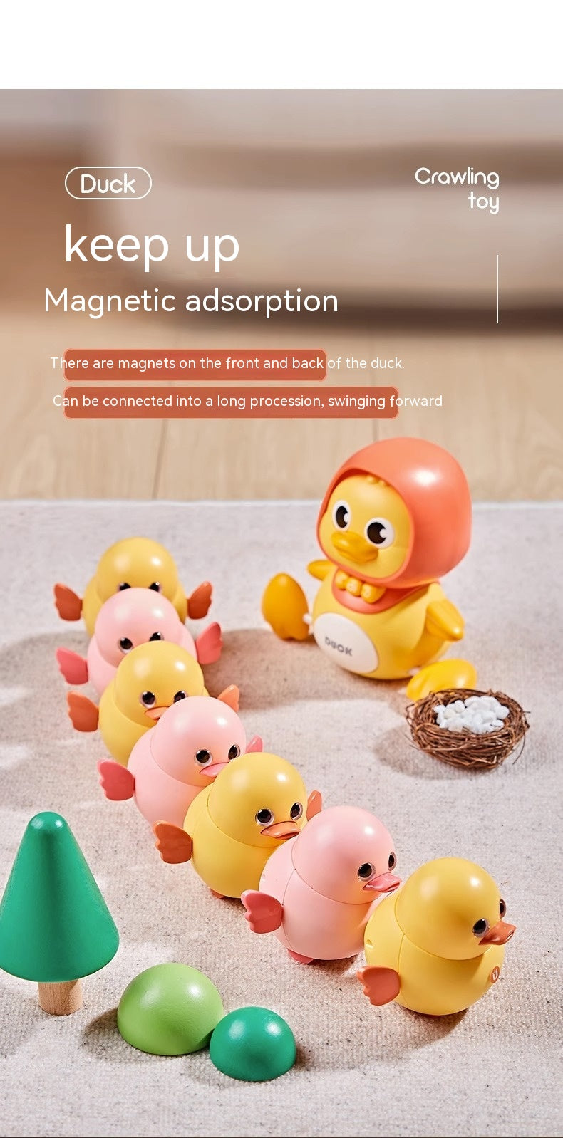 Walking Swing Chicken Moving Little Duck Electric Climbing Duck Twisting Butt Chicken Toy Children Baby