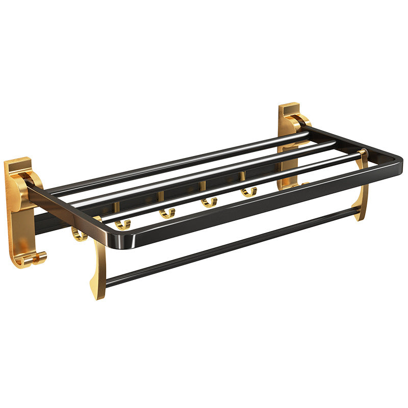 Light Luxury Style Towel Free Punch Bathroom  Rack