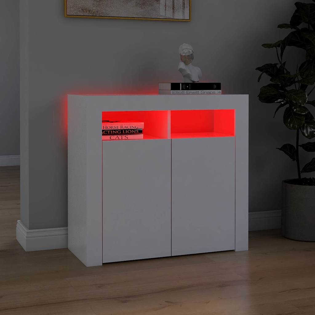 Sideboard with LED lights 80x   Sideboard with