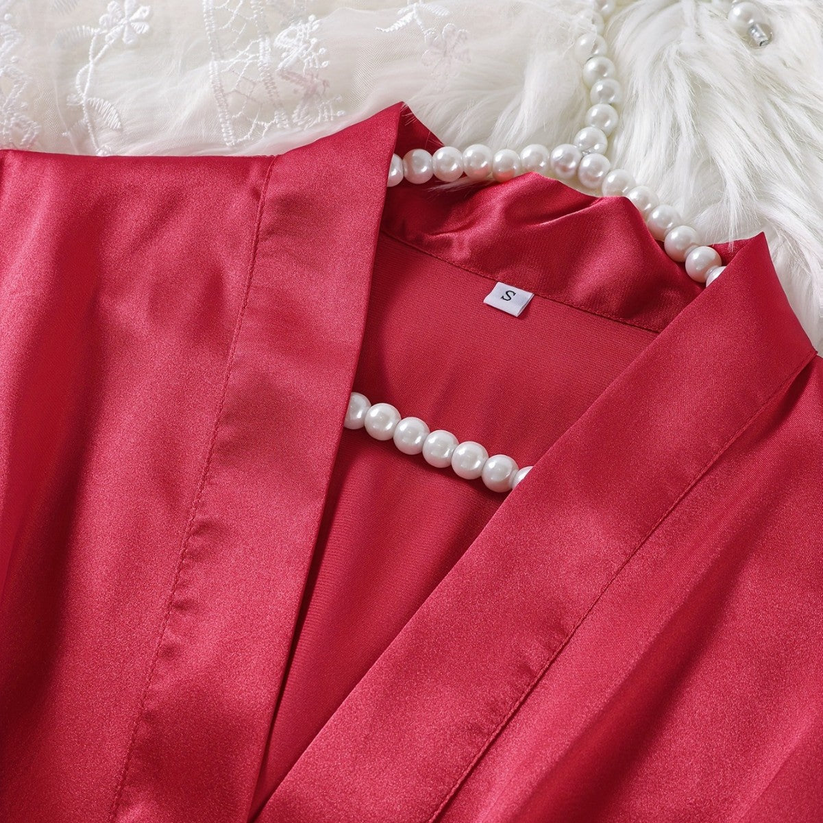 Womens Two-Piece Nightgown And Robe Set